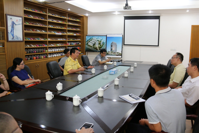 東莞市經濟和信息化局葉葆華局長蒞臨我司考察